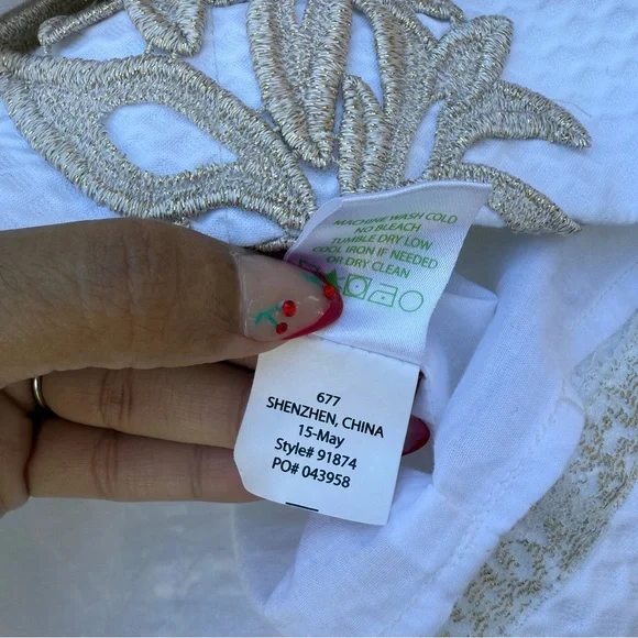 Lilly Pulitzer Pearl Shift White Dress Size 0 - Picture 6 of 7